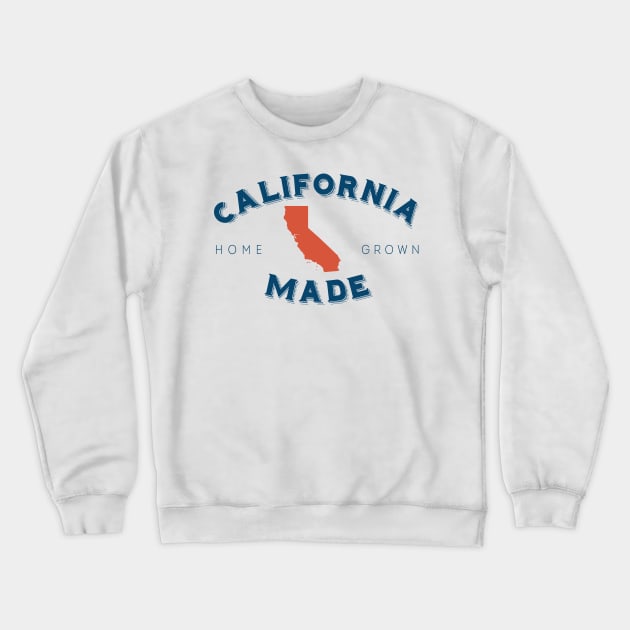 California Made Crewneck Sweatshirt by mamita